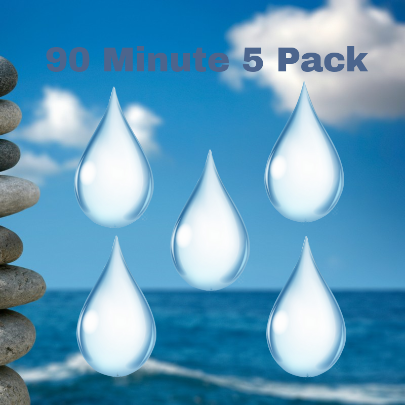 5x 90 Minute Floats (Gift Certificates Package)